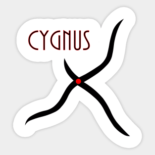 Cygnus 6 Sticker